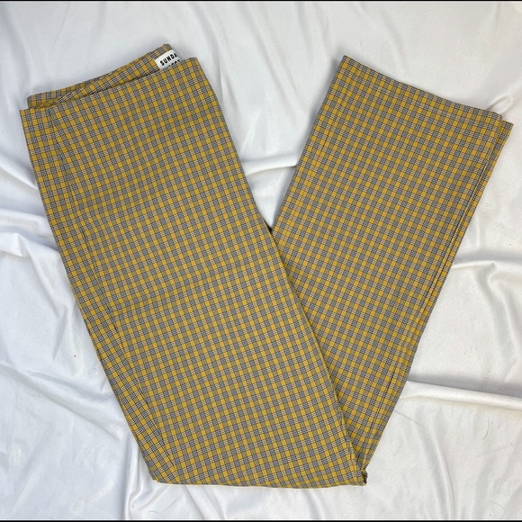 Aritzia Sunday Best Plaid Pants - Picture 4 of 8